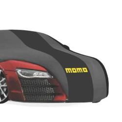 Cubre Coches Momo 002 Negro Gris 3 capas