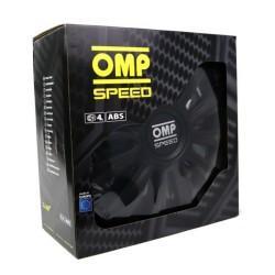 Tapacubos OMP Magnum Speed Negro 16" (4 uds)