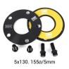 Set de Separadores OMP 5X130 71,6 M14 x 1,50 5 mm