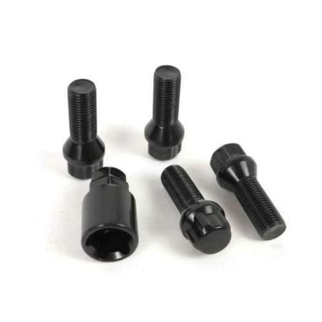 Kit de tornillos OMP OMPS09831401 M14 x 1,50 4 uds Negro