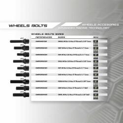 Kit de tornillos OMP OMPS09591401 M14 x 1,50 4 uds