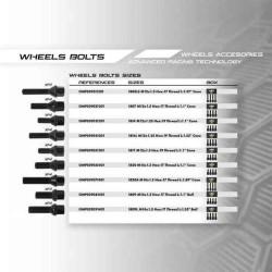 Kit de tornillos OMP OMPS09581401 M14 x 1,50 4 uds