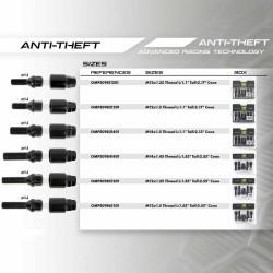 Kit de tornillos OMP OMPS09531201 M12 x 1,25 4 uds