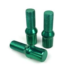 Set Tuercas OMP 27 mm Verde 20 uds M12 x 1,50