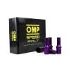 Set Tuercas OMP 27 mm Violeta 20 uds M12 x 1,50