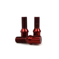 Set Tuercas OMP 27 mm Rojo 20 uds M12 x 1,25