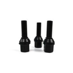 Set Tuercas OMP 27 mm Negro 20 uds M12 x 1,25