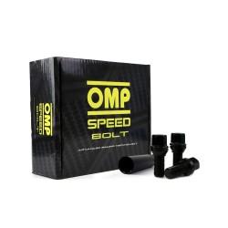 Set Tuercas OMP 33 mm Negro M12 x 1,50