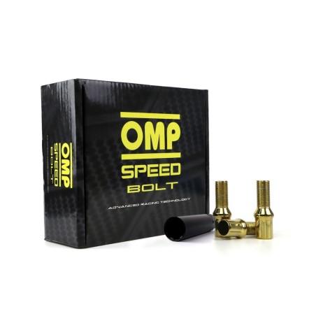 Set Tuercas OMP 27 mm Amarillo 20 uds M14 x 1,25