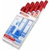 Rotulador permanente Edding 3000 Rojo (10 Unidades)