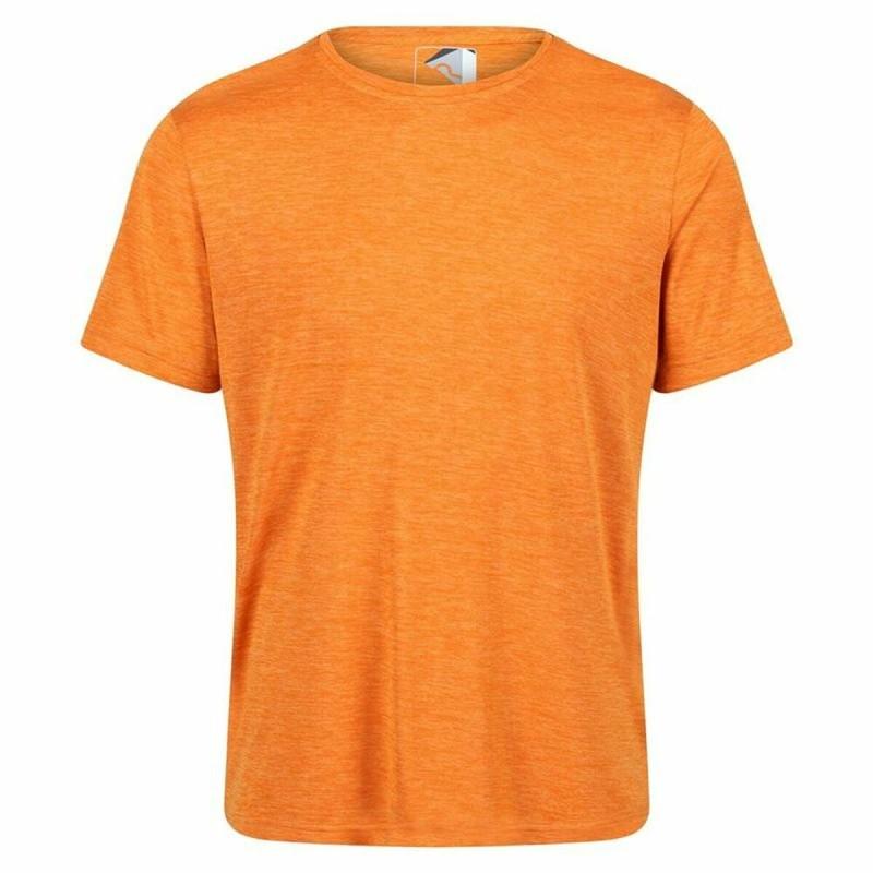 Camiseta de Manga Corta Hombre Regatta  Regatta Fingal Edition Naranja