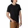 Camiseta de Manga Corta Hombre Columbia Sun Trek Negro Hombre