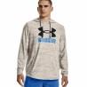 Sudadera con Capucha Hombre Under Armour Rival Terry Logo Gris claro