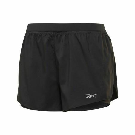 Pantalones Cortos Deportivos para Mujer Reebok Running Essentials 2 en 1 Negro Mujer