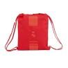 Bolsa Mochila con Cuerdas Real Madrid C.F. Rojo