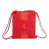 Bolsa Mochila con Cuerdas Real Madrid C.F. Rojo