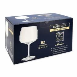 Copa Bohemia Crystal Belia Combinado Transparente Vidrio 700 ml 6 Piezas