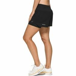 Pantalones Cortos Deportivos para Mujer Asics Ventilate 2-N-1 Negro