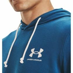 Sudadera con Capucha Hombre Under Armour Rival Terry Azul