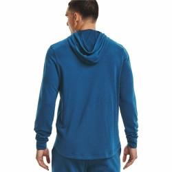 Sudadera con Capucha Hombre Under Armour Rival Terry Azul