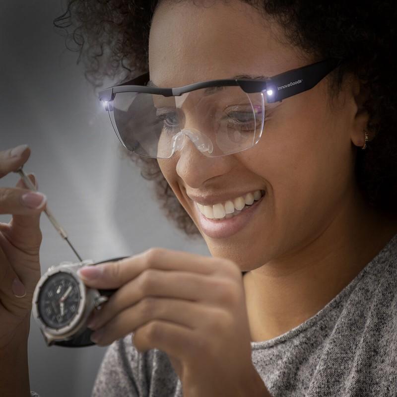 Gafas de Aumento con LED Glassoint InnovaGoods