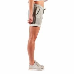 Pantalones Cortos Deportivos para Mujer Kappa Dark Gris