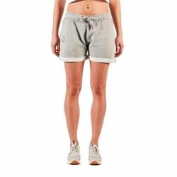 Pantalones Cortos Deportivos para Mujer Kappa Dark Gris