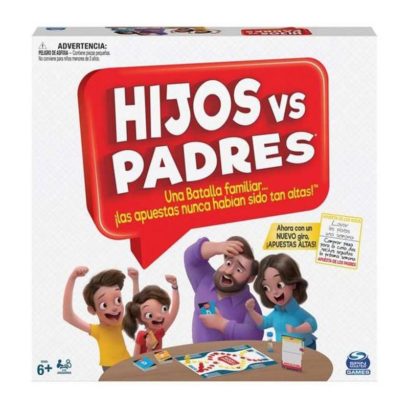 Juego de Mesa Spin Master Hijos vs Padres 206 Piezas 26,99 x 26,99 x 5,4 cm