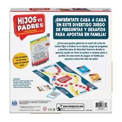 Juego de Mesa Spin Master Hijos vs Padres 206 Piezas 26,99 x 26,99 x 5,4 cm