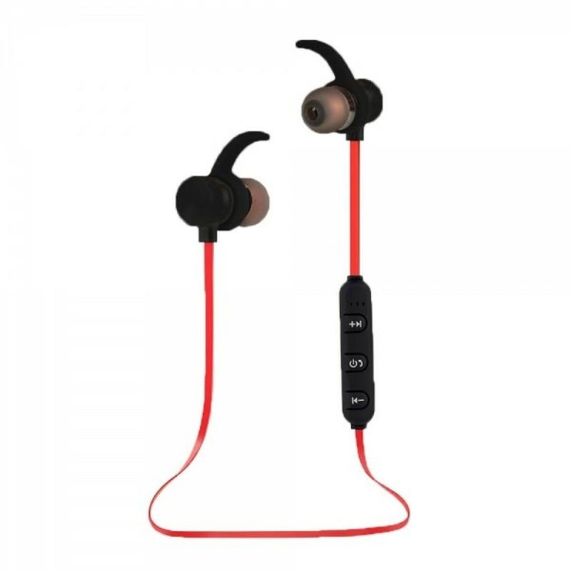 Auriculares Bluetooth Deportivos Esperanza EH186K Negro Rojo