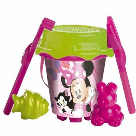 Cubo de Playa Minnie Mouse PVC (6 pcs)