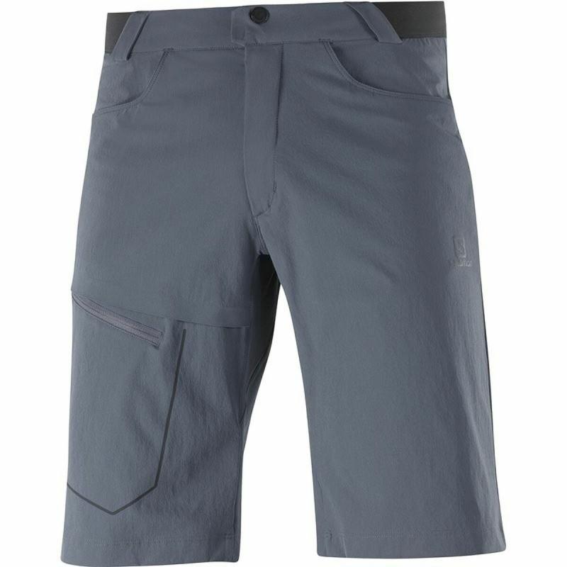 Pantalón Corto Deportivo Salomon Wayfarer Montaña Gris