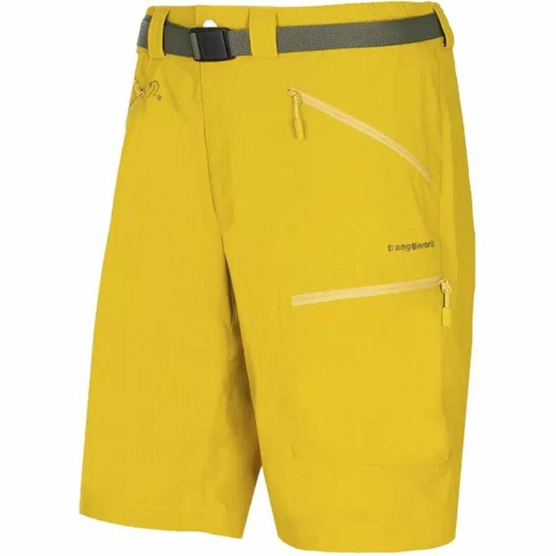 Pantalón Corto Deportivo Trangoworld Tramgoworld Lip VN Montaña Amarillo