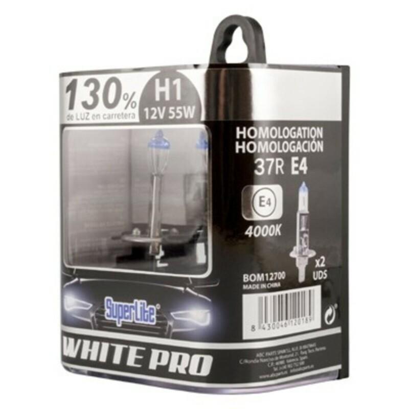 Bombilla para Automóvil Superlite BOM12700 H1 12V 55W 4000K