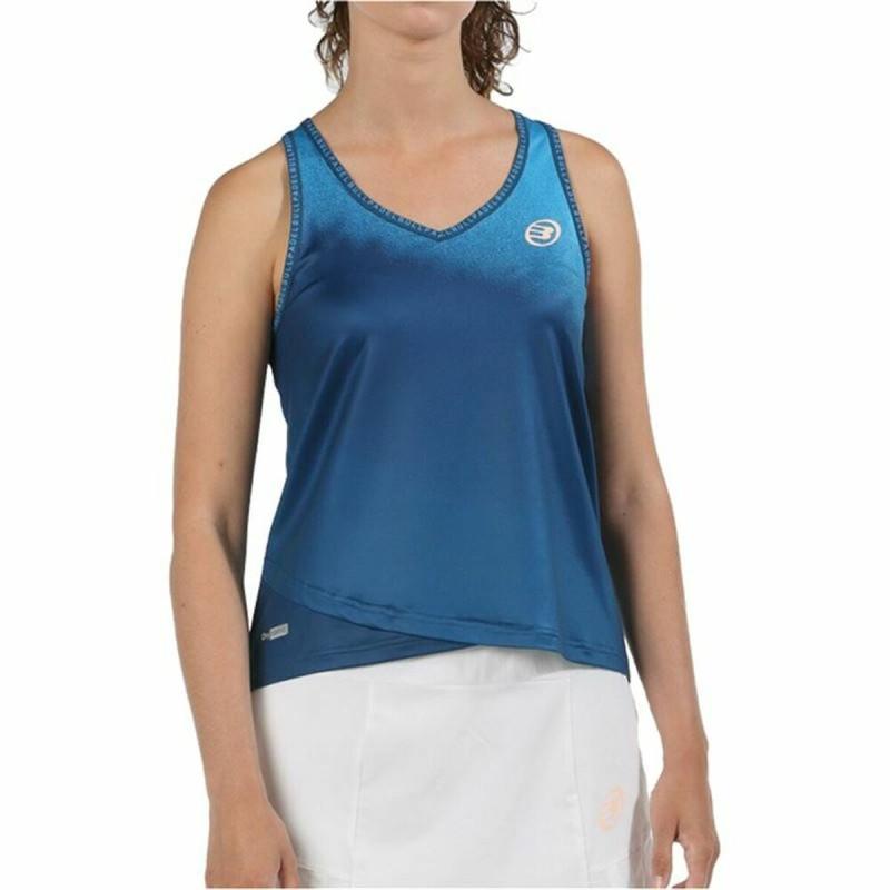 Camiseta de Tirantes Mujer Bullpadel Eulari Azul