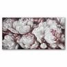 Cuadro DKD Home Decor 120 x 3 x 60 cm Flores Romántico (2 Unidades)