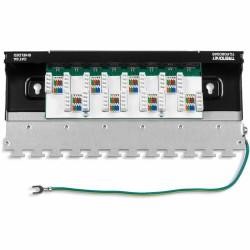 Patch Panel 8 Puertos UTP Categoría 6 Trendnet TC-P08C6AS