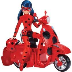 Figura de Acción Miraculous: Tales of Ladybug & Cat Noir Motocicleta