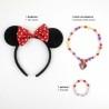 Set de accesorios Minnie Mouse Multicolor 3 Piezas