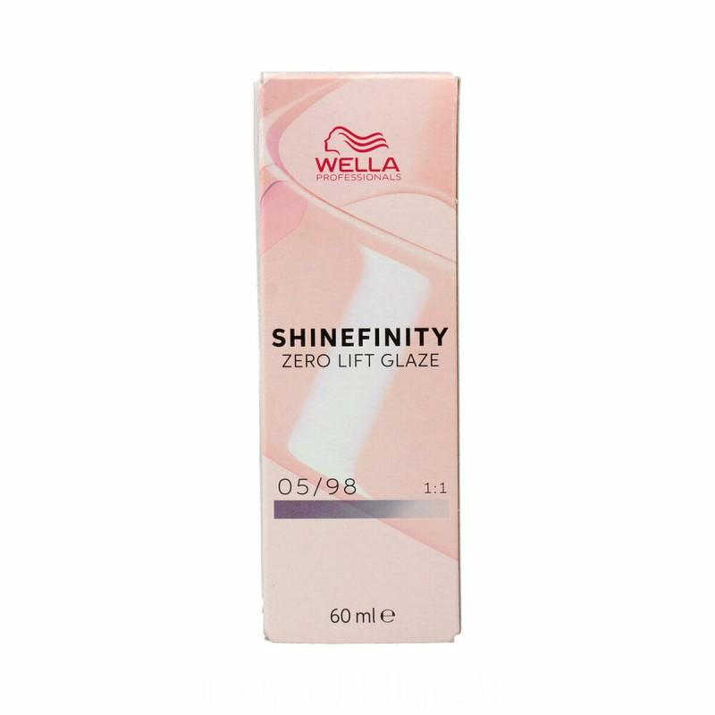 Coloración Permanente Wella Shinefinity Nº 05/98 (60 ml)