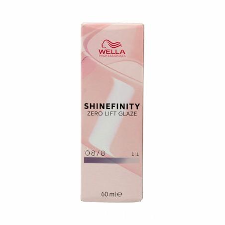 Coloración Permanente Wella Shinefinity color Nº 08/8 (60 ml)