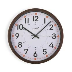Reloj de Pared Plástico (4 x 30,5 x 30,5 cm)