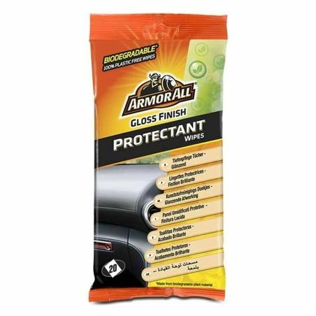 Toallitas Limpiadoras de Plástico Armor All AABIO36020ML Acabado en brillo 20 uds