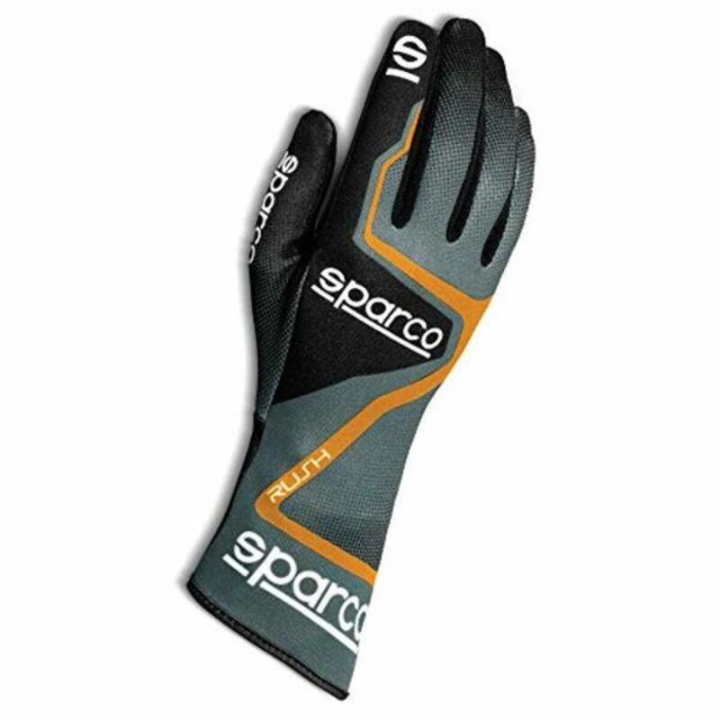 Guantes de Karting Sparco RUSH Gris Talla 11