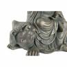 Figura Decorativa DKD Home Decor 38 x 25 x 43 cm Negro Dorado Buda Gris oscuro Oriental Moderno