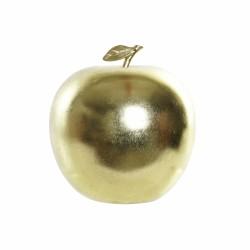 Figura Decorativa DKD Home Decor 19,4 x 19,4 x 19,8 cm Dorado Manzana