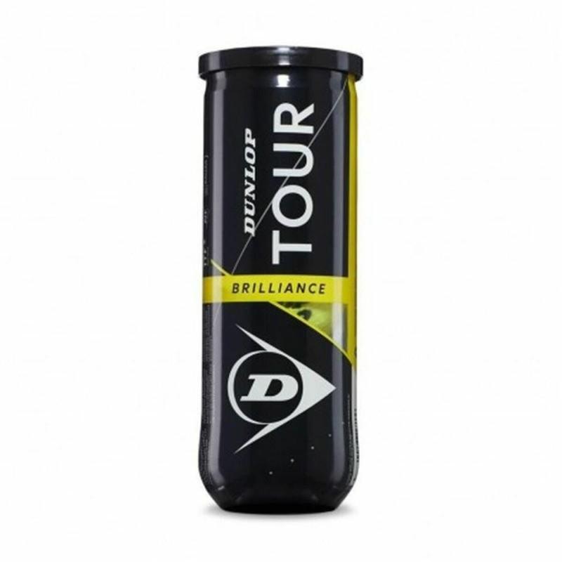 Pelotas de Tenis Brilliance Dunlop 601326 (3 pcs)