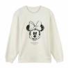 Sudadera sin Capucha Mujer Minnie Mouse Beige TALLA XL