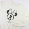 Sudadera sin Capucha Mujer Minnie Mouse Beige TALLA XL