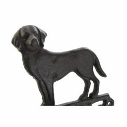 Campana DKD Home Decor Gato Perro Marrón Marrón oscuro Cuerda Hierro 14 x 15 x 24 cm (2 Unidades)